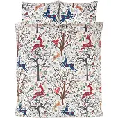 Finest Homeware dekbedovertrek Tatton - polykatoen - multi - 2-persoons (200x200 + 2st. 50x75 cm)