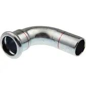 Vsh Fabrieken Xpress staal pers insteekbocht 90deg 22mm