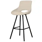 Tower Living Campo barchair - Teddy White (Wit, 54x100x55.5cm)