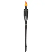 Esschert Design Fakkel bamboe zwart 60cm