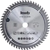 Kwb 586768 Hardmetaal-cirkelzaagblad 190 x 20 mm 1 stuk(s)