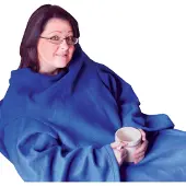 Thuiszorg Webshop Fleece deken met mouwen