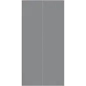 vidaXL Zwembadgrondzeil 500x250 cm polyester geotextiel lichtgrijs