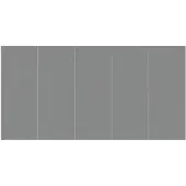 vidaXL Zwembadgrondzeil 550x280 cm polyester geotextiel lichtgrijs