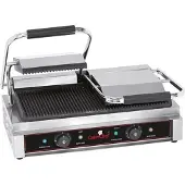 Caterchef Contactgrill CaterChef duetto compact, geribbeld/geribbeld, H21 x D40 x B57, 230V / 3600W