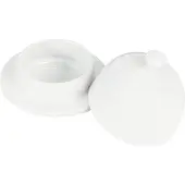 Emga Salt & pepper Botervloot boterpotje 9,5xH7cm wit Appetite (per stuk)