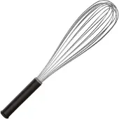 Emga Klopper - roestvrij staal, 8 draden, met ABS antislip handgrepen 400 mm