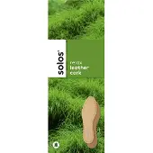 Solos 346 Leather Cork Opvulzool - Naturel - 44