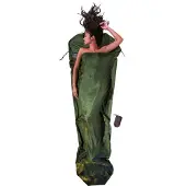Cocoon - Lakenzak - Soie Mummy Dark Olive Green voor Unisex - Kaki