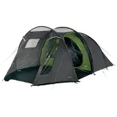 High Peak Ancona 4.0 - Tunneltent - 4-Persoons - Grijs/donkergrijs/groen