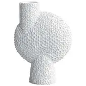 101 Copenhagen Sphere Bubl Shisen Vaas Bone White | Medio