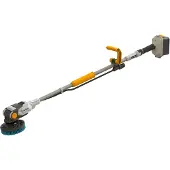 Talamex Twin Brush Eletric Brush 18v Zwart 92.5 x 21.5 x 29 cm