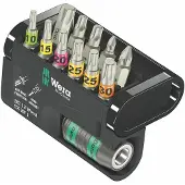 Wera 05057435001 12-delig Bit-Check 12 Wood TX HF 1 Bitset - PZ/TX