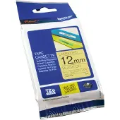 Brother Tape TZe-C31 Zwart op geel (12 mm)
