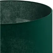 Duolla Lampenkap Roller, groen, Ø 50 cm, hoogte 24 cm Roller, groen, Textiel / Stof / Zijde