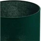 Duolla Lampenkap Roller, groen, Ø 25 cm, hoogte 18 cm Roller, groen, Textiel / Stof / Zijde