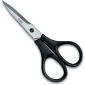Victorinox Swiss Army Huishoudschaar 10cm zwart zwart Victorinox Keukenschaar