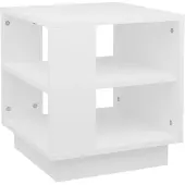 vidaXL Salontafel 40x40x43 cm bewerkt hout wit