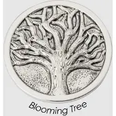 Quoins QMB-26L-E Black Label Blooming Tree staal zilverkleurig Large