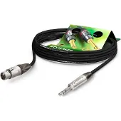 Sommer cable Stage 22 Highflex SGN5 Zwart 2,5 m