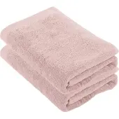 Tiseco Home Studio - Badlaken DELUX - - SET/2 - 100% katoen - 550 g/m² - 100% katoen - superzacht en zeer absorberend - 70x140 cm - Roze