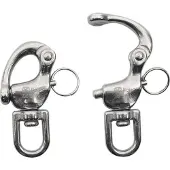 Kong Italy Quick Release Rotary Ring Connector Karabijnhaak Zilver 2