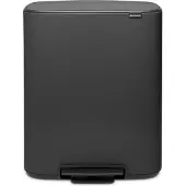 Brabantia Bo Prullenbak - 60 liter - 1 vak - Mineral Infinite Grey