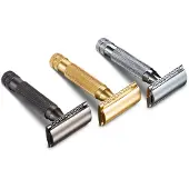 Dick Johnson Excuse My French Razor Gold Aiguise (closed comb)