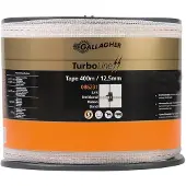 Gallagher TurboLine lint 12,5mm wit 400m - 086231 086231