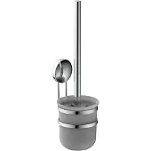 Eisl Toiletborstelhouder 10x10x33,5 cm chroomkleurig