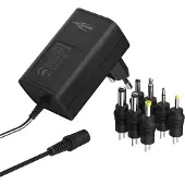 Ansmann 1201-0021 Stekkernetvoeding, instelbaar 12 V/DC, 9 V/DC, 7.5 V/DC, 6 V, 4.5 V/DC, 3 V 300 mA 3.60 W