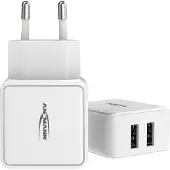 Ansmann HomeCharger HC212 1001-0114 USB-oplader Binnen Uitgangsstroom (max.) 2400 mA 2 x 2x USB-A
