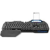 Nedis Bedraad Gaming Toetsenbord | USB | Mechanische Toetsen | RGB | QWERTZ | Duits | USB Gevoed | Lengte stroomkabel: 1.70 m | Gaming