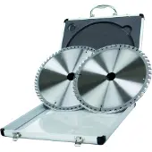 Scheppach Zaagbladenset TCT Ø254 mm - 2 stuks - 48 en 60 tanden