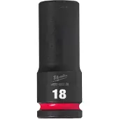 Milwaukee slagdop Shockwave 1/2 lang 18mm