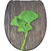 Schutte Duroplast WC-bril GINGKO&WOOD met soft-close 82154