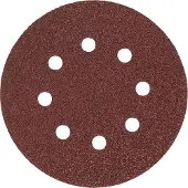 Milwaukee Schuurblad 125/8 HL Korrel 80 - 50 stuks - 4932492193