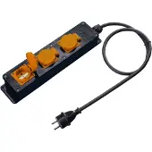 Kippers Rijssen PRO stekkerdoos 5 mtr 3-voudig 3x1,5mm - RELEC492275 RELEC492275