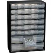 Raaco Metalen Ladekast - 34 lades - Incl. 10 tussenschotten - 150 x 306 x 420 mm