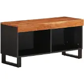 vidaXL Tv-meubel 85x33x43,5 cm massief acaciahout