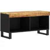 vidaXL Tv-meubel 85x33x43,5 cm massief mangohout