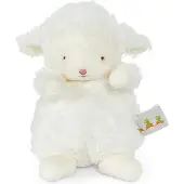 Bunnies By The Bay Kiddo het Lammetje Knuffel - Knuffeldier - Geborduurde details - Lammetje - 18 cm - Wit
