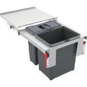 Franke sorteerbak Garbo 45-2, afmetingen: 412 mm, 399 mm, 360 mm, 45 cm