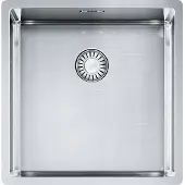 Franke BXX 210/110-40, met zeefmand als afdichtventiel