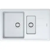 Franke BASIS Inbouwspoel BFG 651-78 Fragranit+ glacier, omkeerbaar