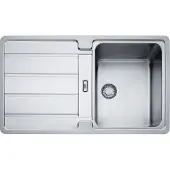 Franke Spoelbak Slimtop HYDROS HDX 214 met drukknopafvoer / geschikt voor keukenkast vanaf 45 cm / Slimtop/Inbouwmodel