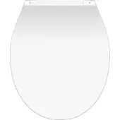 Schutte Duroplast WC-bril SLIM WHITE met soft-close en quick-release | wit 82700