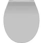 Schutte Duroplast wc-bril grijs