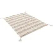 MUST Living Plaid Stripes - 130x200 cm (Grijs, 200x130cm)