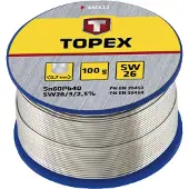 Topex soldeertin 0,7mm, Sn60%, 100gr, Sw26